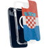 Croatia Flag Distressed iPhone 14 Plus MagSafe Case