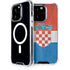 Croatia Flag Distressed iPhone 15 Pro MagSafe Case