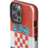 Croatia Flag Distressed iPhone 14 Pro Max Impact Case