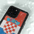 Croatia Flag Distressed iPhone 14 Pro Max Waterproof Case