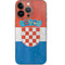 Croatia Flag Distressed iPhone 15 Pro Skin
