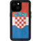 Croatia Flag Distressed iPhone 15 Waterproof Case