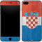 Croatia Flag Distressed iPhone 8 Plus Skin