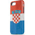 Croatia Flag Distressed iPhone 8 Pro Case