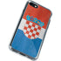 Croatia Flag Distressed iPhone SE (2nd & 3rd Gen) Clear Case