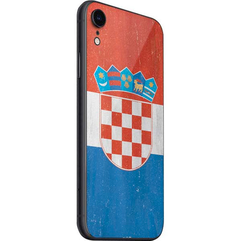 Croatia Flag Distressed iPhone SE (2nd & 3rd Gen) Skin