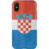 Croatia Flag Distressed iPhone X Pro Case