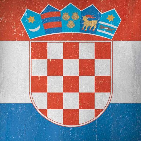 Croatia Flag Distressed iPhone X Pro Case