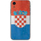 Croatia Flag Distressed iPhone XR Skin