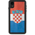 Croatia Flag Distressed iPhone XR Waterproof Case