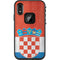 Croatia Flag Distressed LifeProof Fre iPhone Skin
