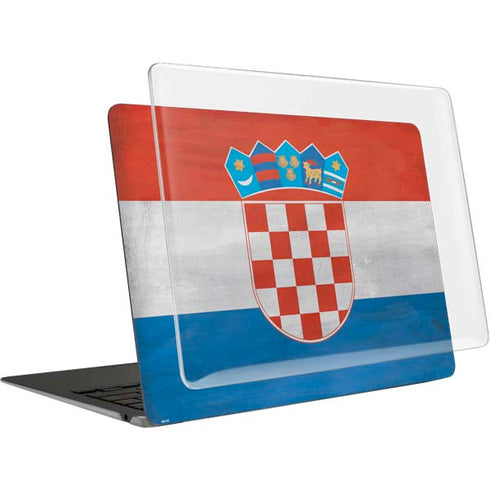 Croatia Flag Distressed MacBook Air 13in (2020) Case plus Skin