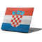 Croatia Flag Distressed Apple MacBook Pro 13-inch Skin
