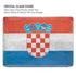 Croatia Flag Distressed MacBook Pro 15in (2016-19) Case plus Skin