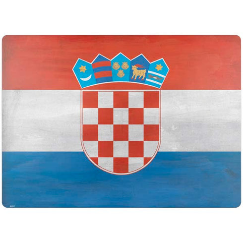 Croatia Flag Distressed Surface Laptop 4 15in Skin