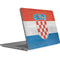 Croatia Flag Distressed Surface Laptop Studio Skin
