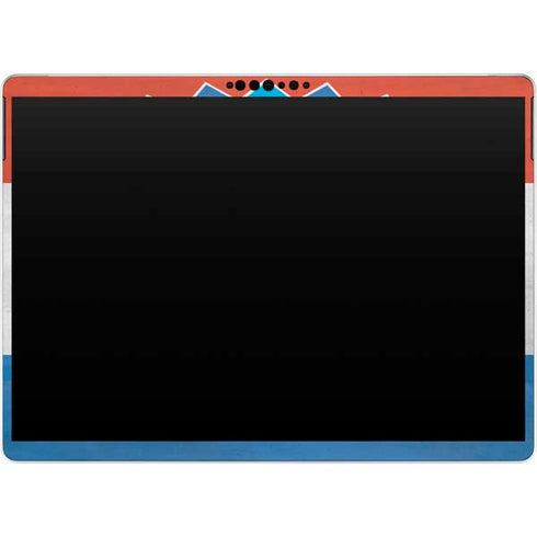 Croatia Flag Distressed Surface Pro 8 Skin