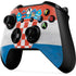 Croatia Flag Distressed Xbox One X Controller Skin