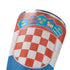 Croatia Flag Distressed Yeti 20oz Tumbler Skin