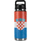 Croatia Flag Distressed YETI Rambler 26oz Bottle Skin