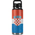 Croatia Flag Distressed YETI Rambler 36oz Bottle Skin
