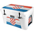 Croatia Flag Distressed YETI Tundra 45 Hard Cooler Skin