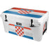 Croatia Flag Distressed YETI Tundra 65 Hard Cooler Skin