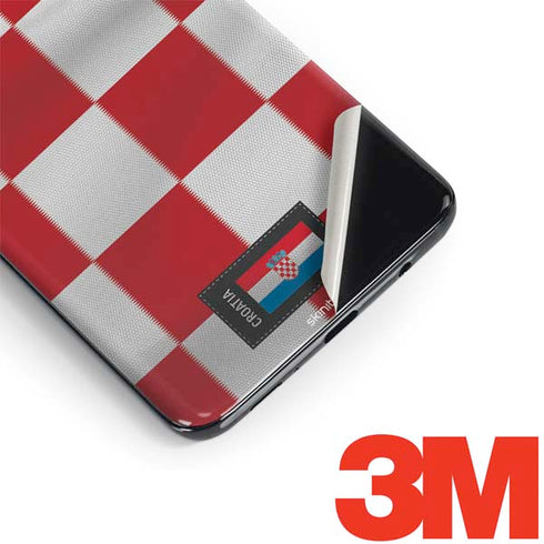 Croatia Soccer Flag Galaxy S9 Plus Skin