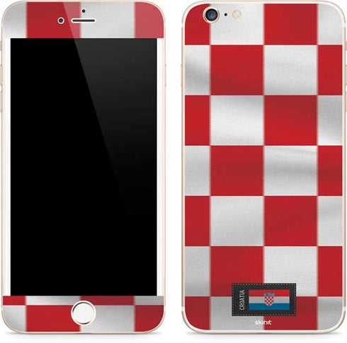 Croatia Soccer Flag iPhone 6/6s Plus Skin