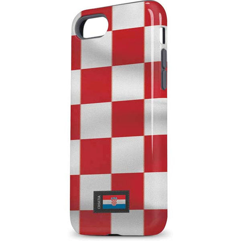 Croatia Soccer Flag iPhone 7 Pro Case