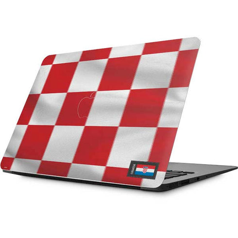 Croatia Soccer Flag Apple MacBook Skin