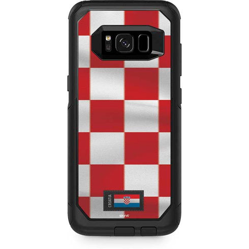 Croatia Soccer Flag Otterbox Commuter Galaxy Skin