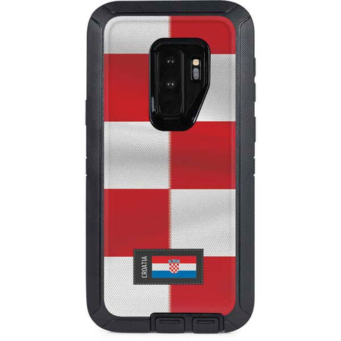Croatia Soccer Flag Otterbox Defender Galaxy Skin