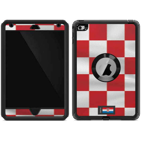 Croatia Soccer Flag Otterbox Defender iPad Skin