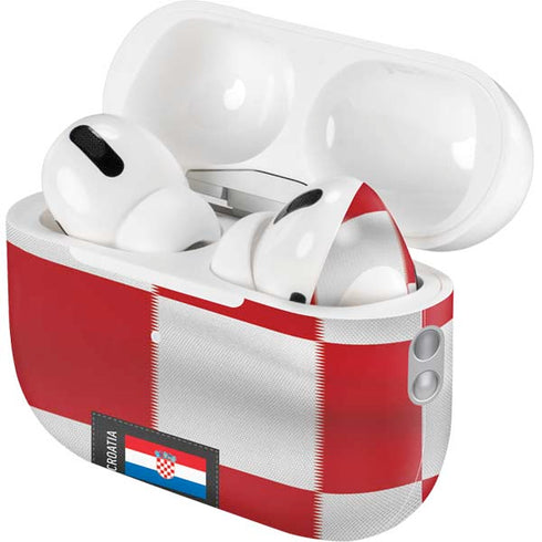 Croatia Soccer Flag AirPods Pro 2nd Gen Skin