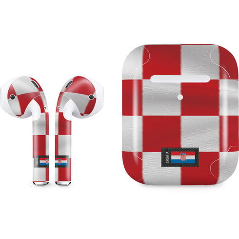 Croatia Soccer Flag Apple AirPods 2 Skin