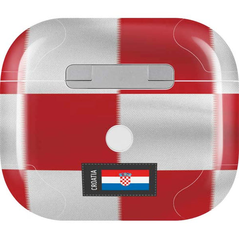 Croatia Soccer Flag Apple AirPods (3rd Gen 2021) Skin