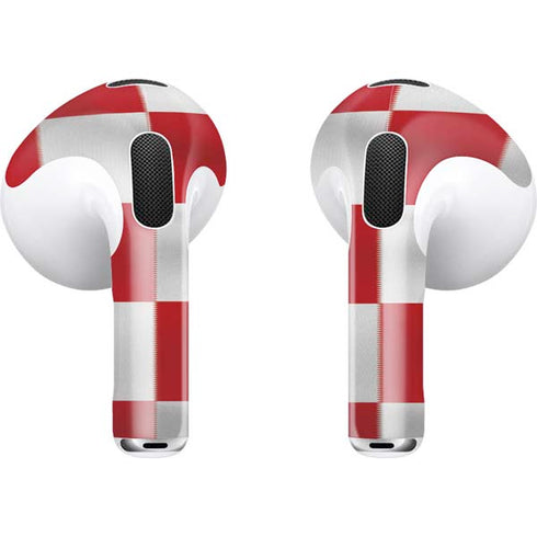 Croatia Soccer Flag Apple AirPods (3rd Gen 2021) Skin