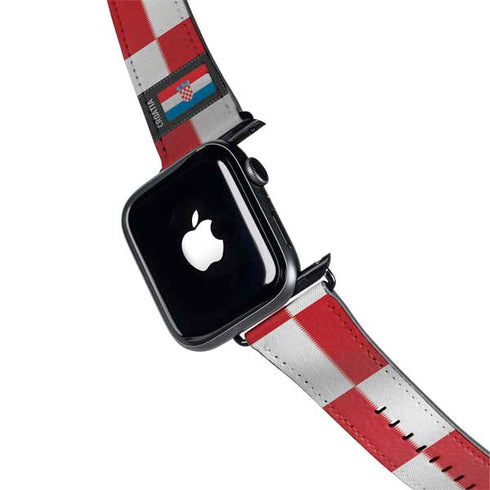 Croatia Soccer Flag Apple Watch Band 42-44mm