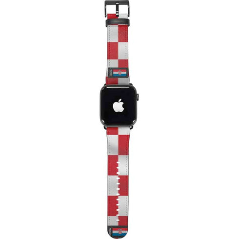 Croatia Soccer Flag Apple Watch Band 42-44mm
