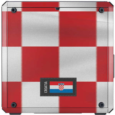 Croatia Soccer Flag Cooler Master MasterBox Q300L Mini Tower Skin