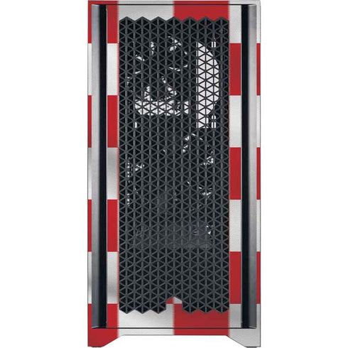 Croatia Soccer Flag Corsair 4000D Tempered Glass Mid-Tower ATX Case Skin