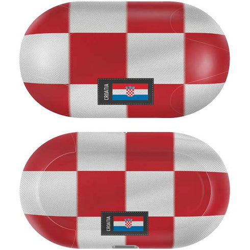 Croatia Soccer Flag Galaxy Buds Plus Skin