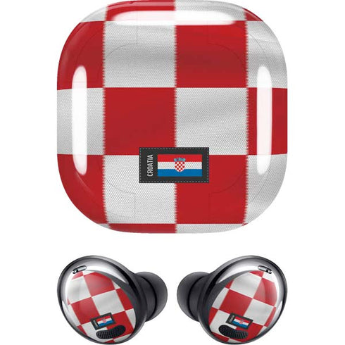 Croatia Soccer Flag Galaxy Buds Pro Skin