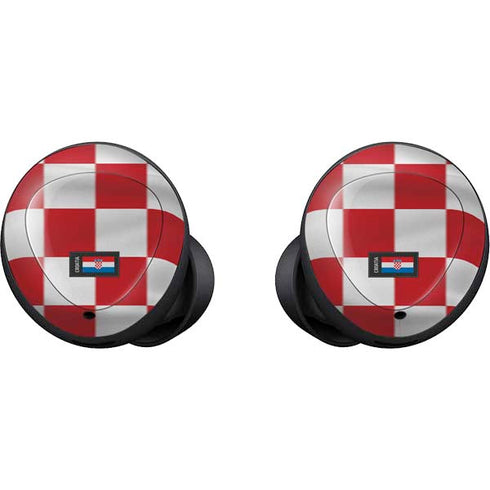 Croatia Soccer Flag Galaxy Buds Skin
