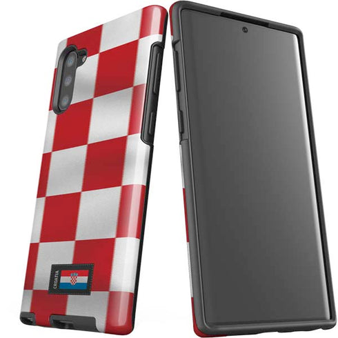 Croatia Soccer Flag Galaxy Note 10 Pro Case
