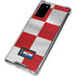Croatia Soccer Flag Galaxy Note20 5G Clear Case