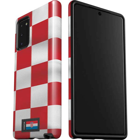 Croatia Soccer Flag Galaxy Note20 5G Pro Case