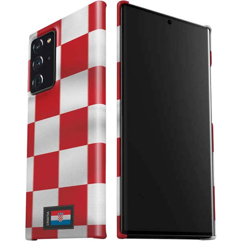 Croatia Soccer Flag Galaxy Note20 Ultra 5G Lite Case