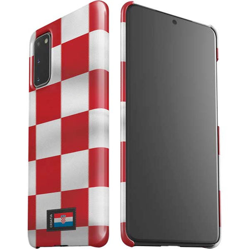 Croatia Soccer Flag Galaxy S20 Lite Case